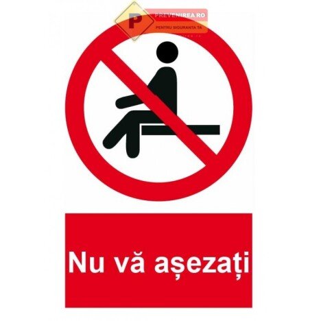 indicatoare nu va asezati